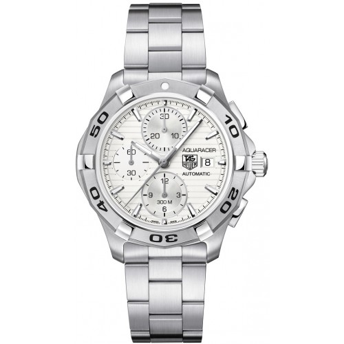 Tag Heuer Aquaracer Silver Dial Automatic Men's Watch CAP2111-BA0833